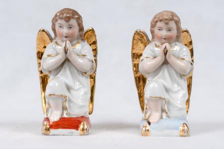 Angelčka, del Marijinega trončka, 1937–1938, mavec, pozlačena krila.